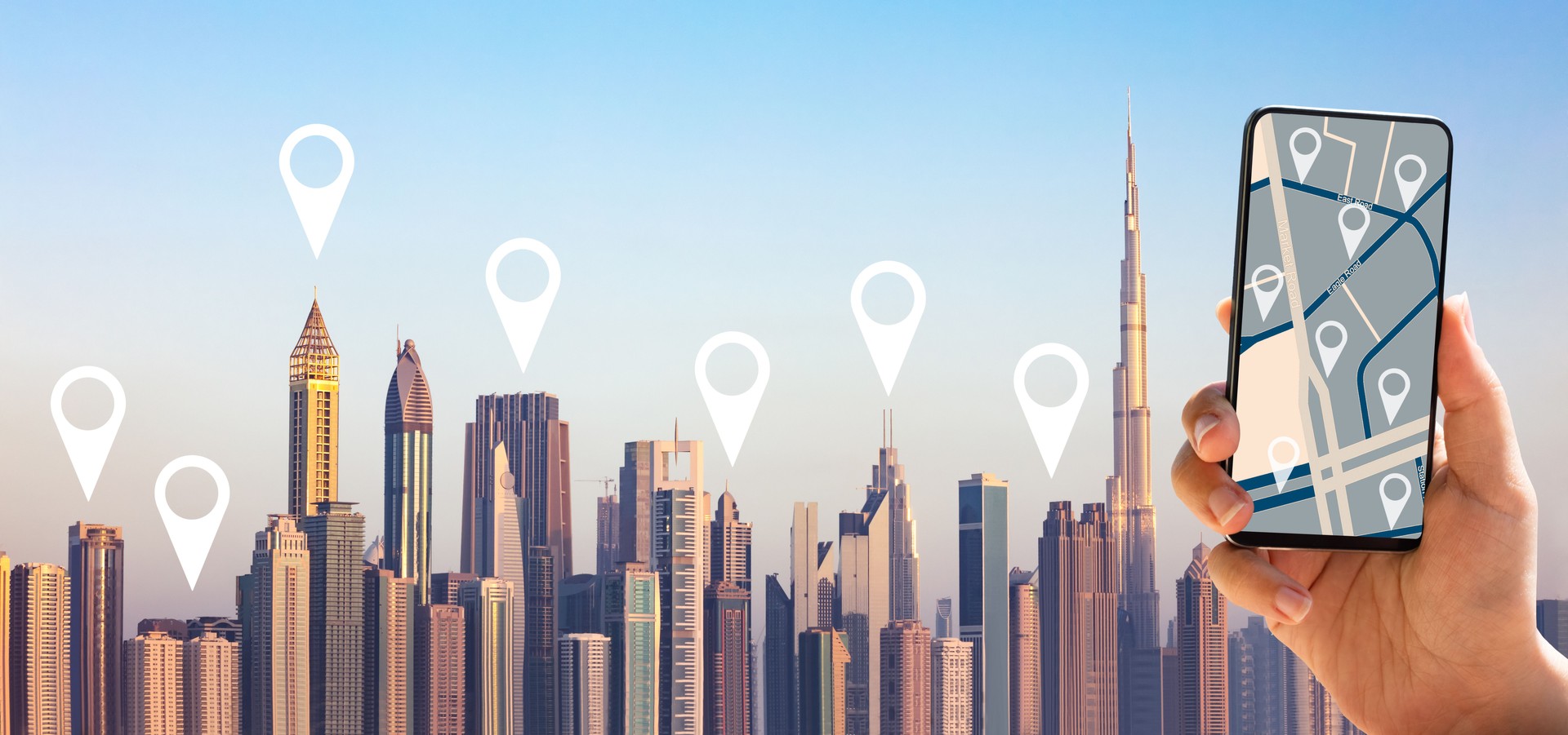Dubai Skyline, UAE